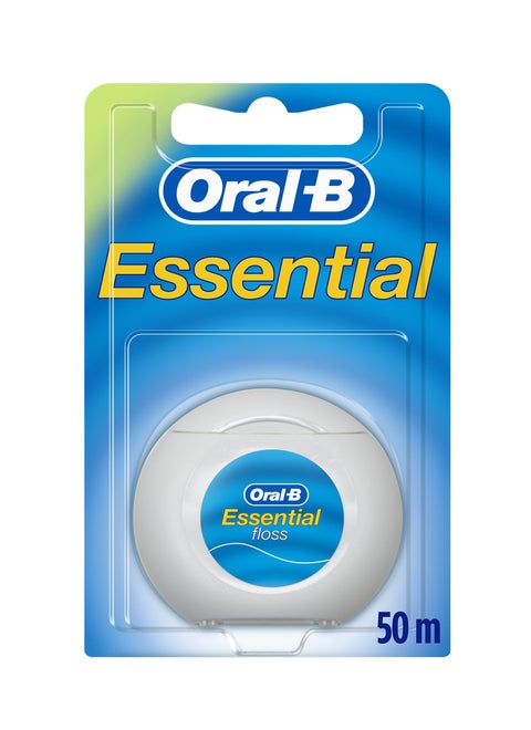 Essential Waxed Mint Dental Floss 50meter