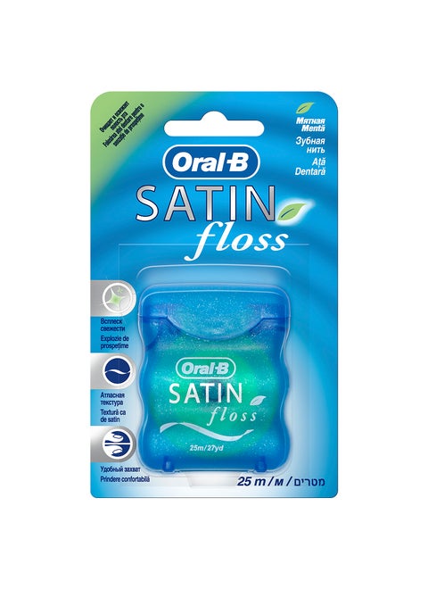 Satin Floss Mint 25meter