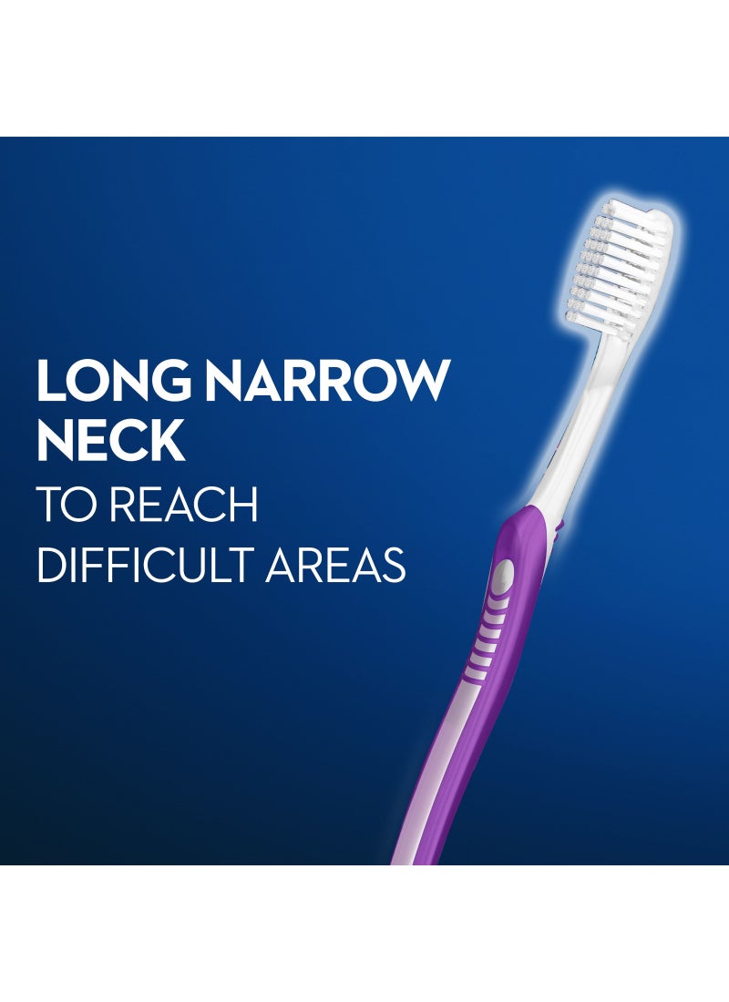 أورال بي فرشاة أسنان لينة برو إكسبرت 35 لتقويم الأسنان متعدد الألوان - Image 4