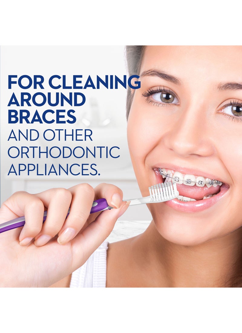 أورال بي فرشاة أسنان لينة برو إكسبرت 35 لتقويم الأسنان متعدد الألوان - Image 2