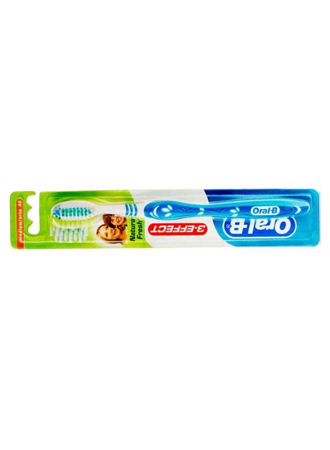 Oral-B 3-Effect Natural Fresh Toothbrush Assorted 40 Medium - Image 2