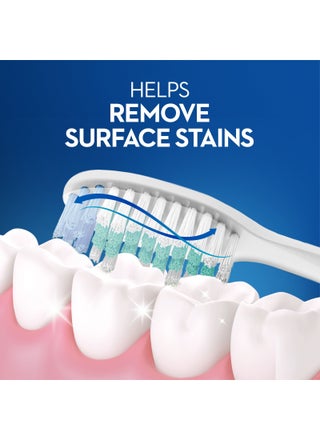 فرشاة أسنان كلاسيكية 123 - 40 عدد متوسط 1 - view 2
