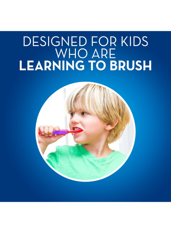 Oral-B Baby Stages 2 Disney Mickey Mouse Manual Extra Soft Toothbrush 2-4 Years Assorted  - Image 2