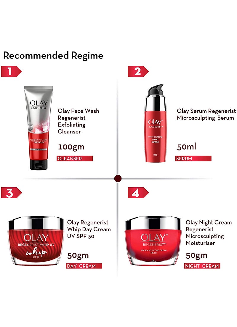 Olay Regenerist Micro-Sculpting Super Firming Serum Red 50ml - Image 5