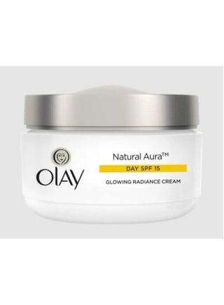 كريم التألق المتوهج Natural Aura Day SPF 15 مع خلاصة التوت 50 جرام 50جرام - view 4