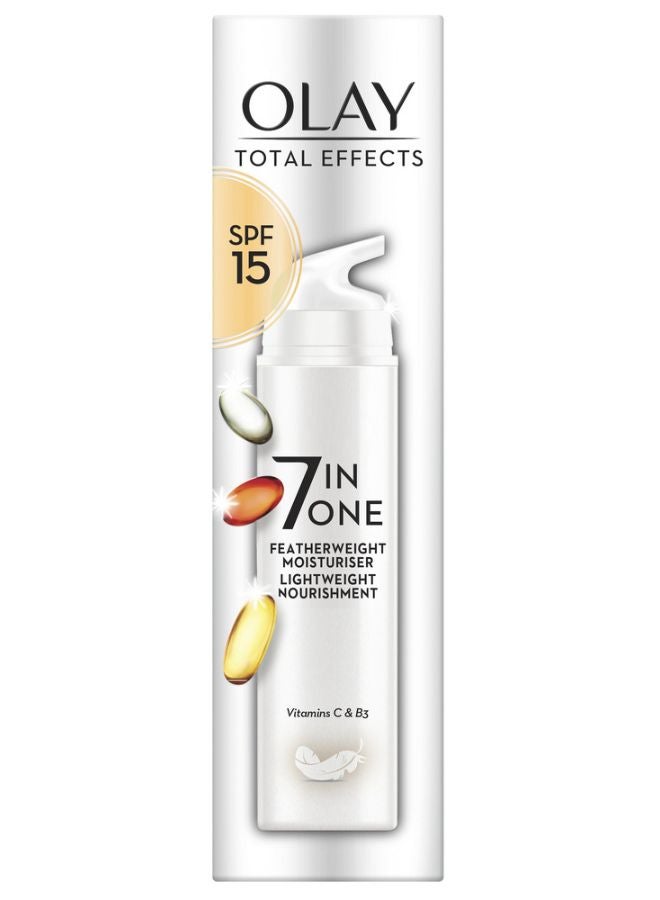 Olay - Total Effects 7 In 1 Moisturiser SPF15 White 50ml - Image 1