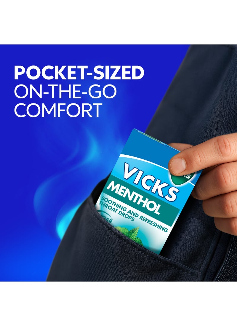 Vicks Soothing And Refreshing Throat Drops - Menthol 40g - Image 5
