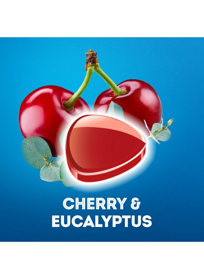 Wild Cherry And Eucalyptus Refreshing Throat Drops 20 Count