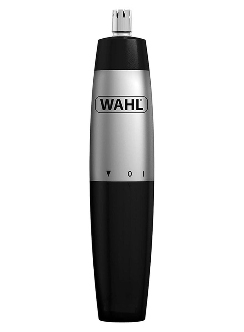 Wahl Nasal Trimmer, Detachable Attachment, Easy Cleaning, Cordless Trimmer, Blade Guard, Aa Battery Included, 05642-135 Black/Grey - Image 1