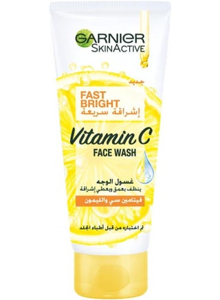 SkinActive Fast Bright Vitamin C Face Wash Clear 100 ml