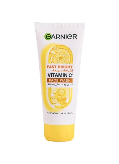 Garnier Skin Active Fast Bright Face Wash With Vitamin C And Lemon
