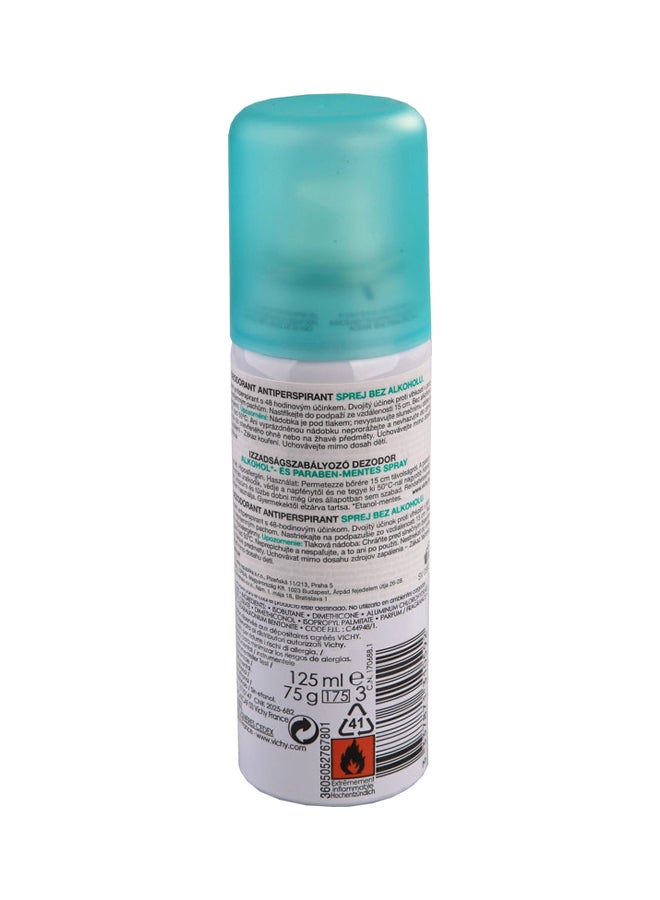 VICHY - 48 Hour No Marks Anti-Perspirant Spray Deodorant 125ml - Image 1