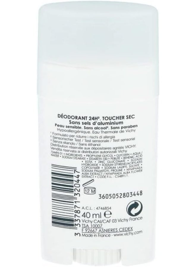 VICHY - 24 Hour Deodorant 40ml - Image 1