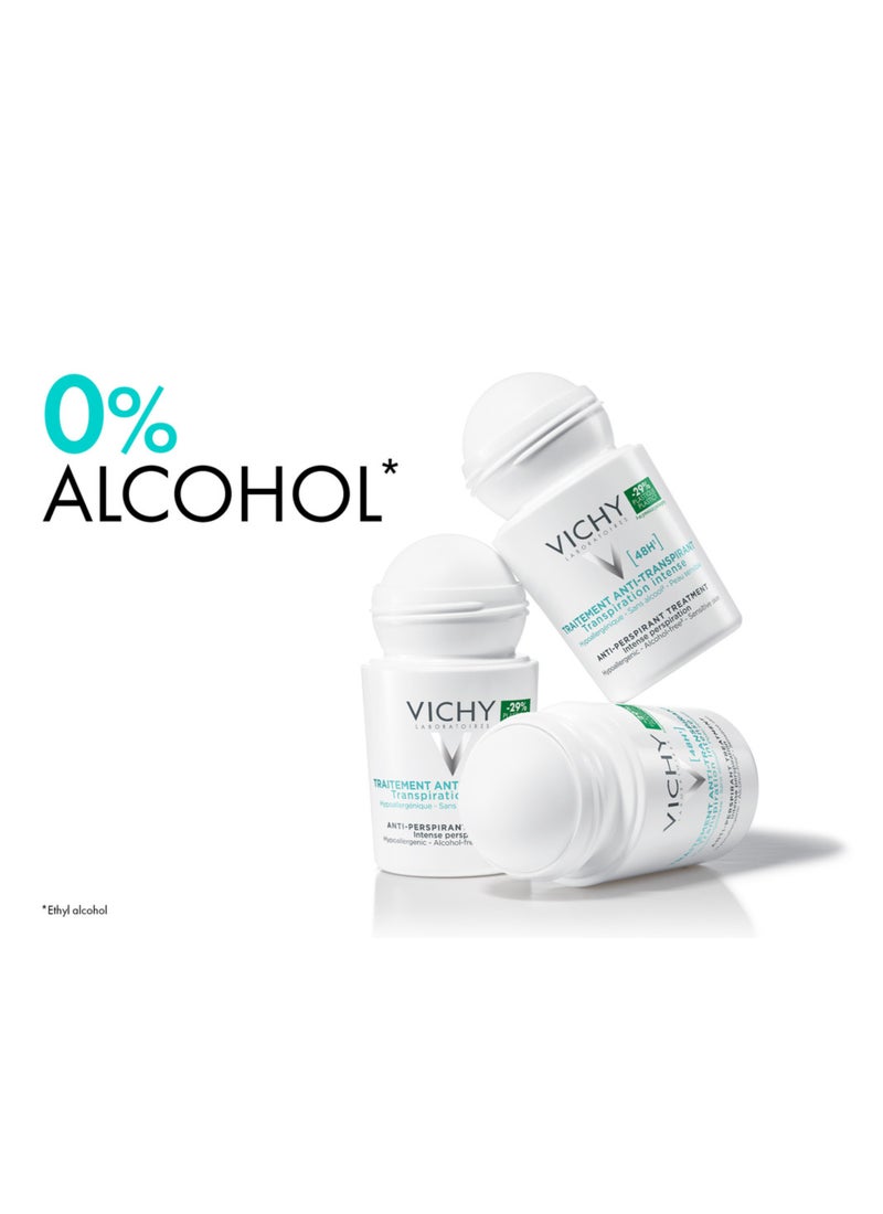 فيشي مزيل العرق الزائد يدوم لمدة ٤٨ ساعة ابيض 50ملليلتر - Image 3