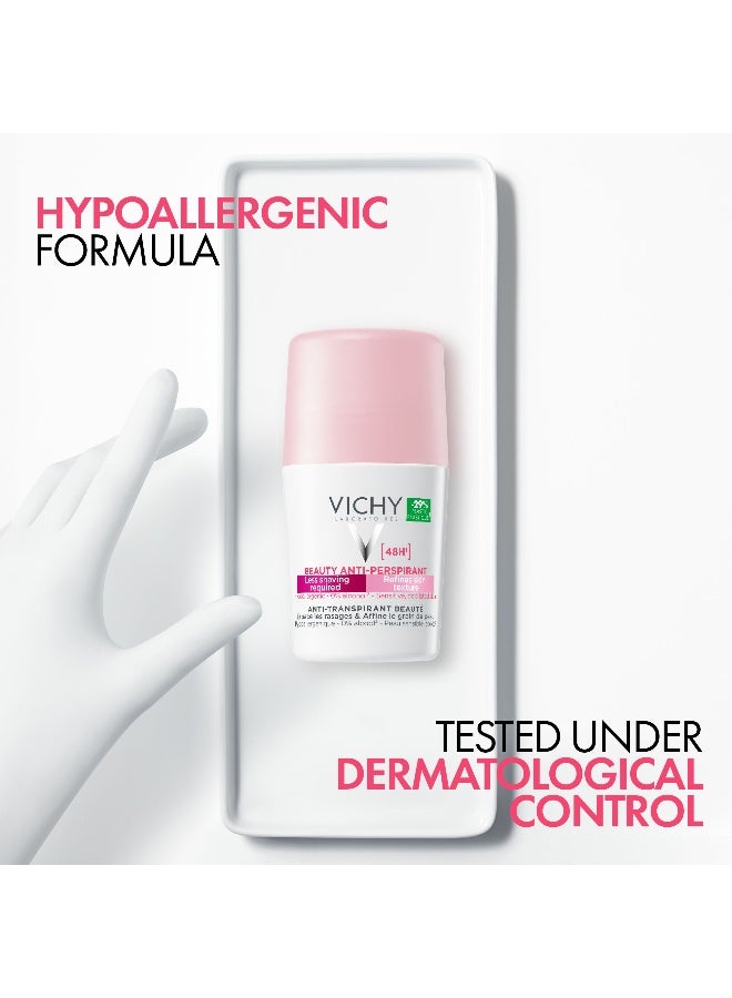 فيشي بيوتي ديو مزيل العرق للنساء يدوم لـ ٤٨ ساعة ابيض 50ملليلتر - Image 4