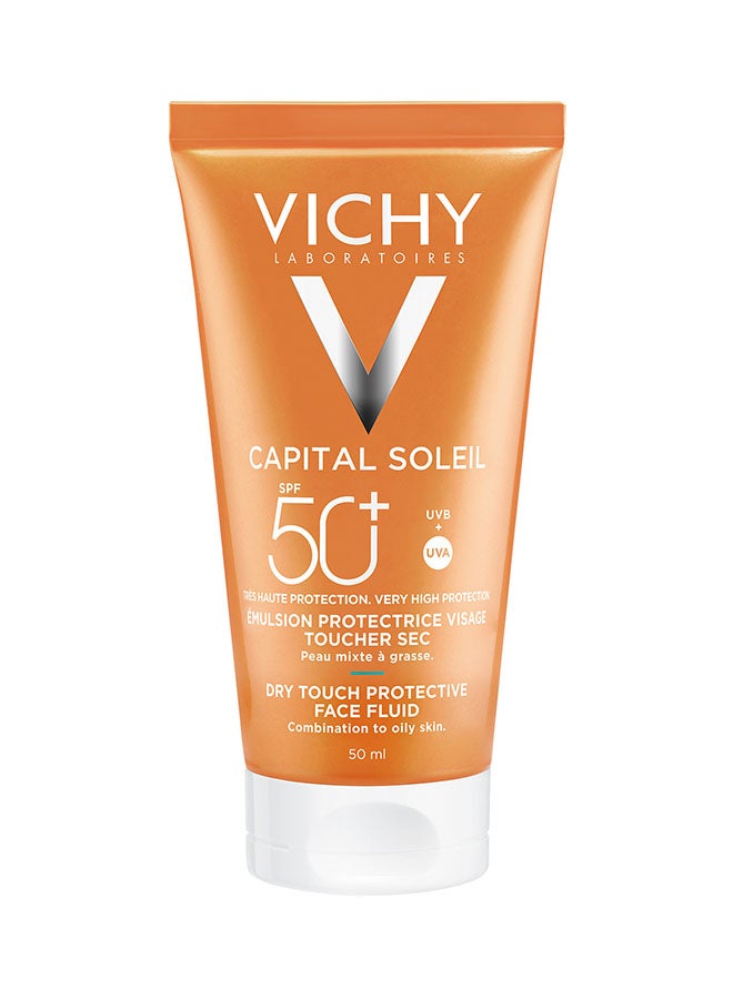 فيشي إيديال سولاي واقي شمس كريم للتحكم بلمعان البشرة للبشرة المختلطة إلى الدهنية SPF50 50ملليلتر - Image 1