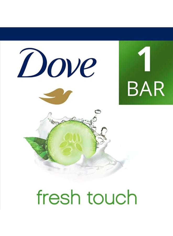 Dove Cool Moisture Cucumber & Green Tea Moisturizing Cream Bar Soap 125grams - Image 4