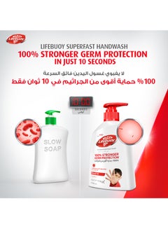 Lifebuoy Total 10 Anti Bacterial Hand Wash White 500ml  - Image 3