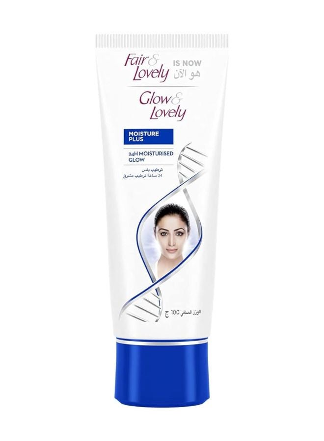 Fair & Lovely GLOW & LOVELY Moisture Plus Multi-Vitamin Moisturizing Fairness Cream 100grams  - Image 1