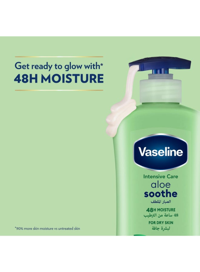 Vaseline - Intensive Care Aloe Soothe Body Lotion 400ml - Image 1