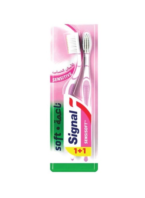 Slim Care Sensitive Toothbrush Multicolour
