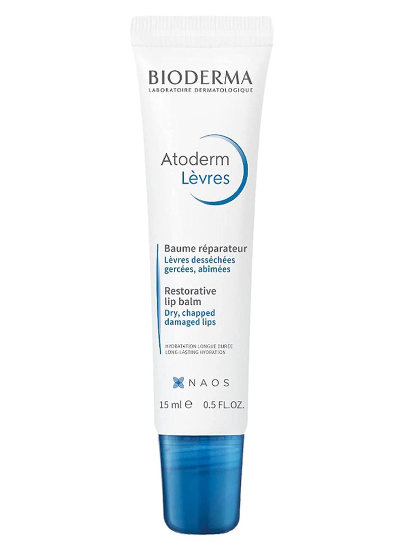 Bioderma Atoderm Levres Restorative Lip Balm 15ml - Image 1