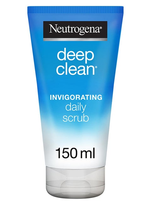مقشّر نيوتروجينا ديب كلين المنشّط
يمنحك بشرةً نظيفةً تماماً ومفعمة بالحيوية، 150ملليلتر