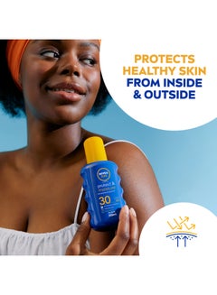 Nivea UVA And UVB Protection Moisture Sun Spray SPF 30 200ml  - Image 2