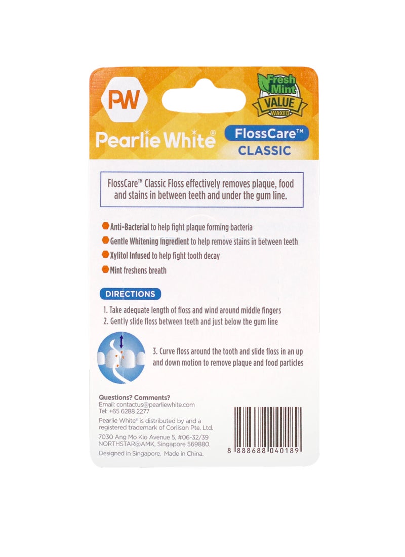 Pearlie White Classic Dental Fresh Mint Floss Care - Image 2