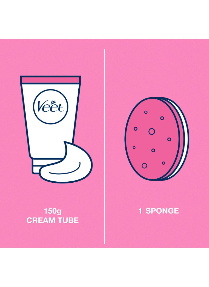 Veet Hair Removal In Shower Cream Normal Skin 150grams - Image 3
