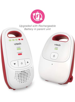 BM2000 Digital Audio Baby Monitor, Parent Unit With Rechargeable Battery, Long Range, Digital Wireless Transmission, Baby Monitor With Crystal - Clear Sound, Plug And Play, Sound Indicator And Alerts - view 5