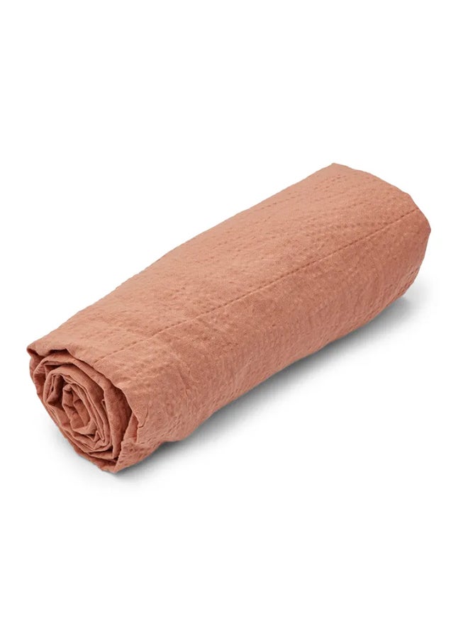 CHILDHOME - Cotton Changing Cushion Cover - Tricot Pastel Old Pink - Image 1