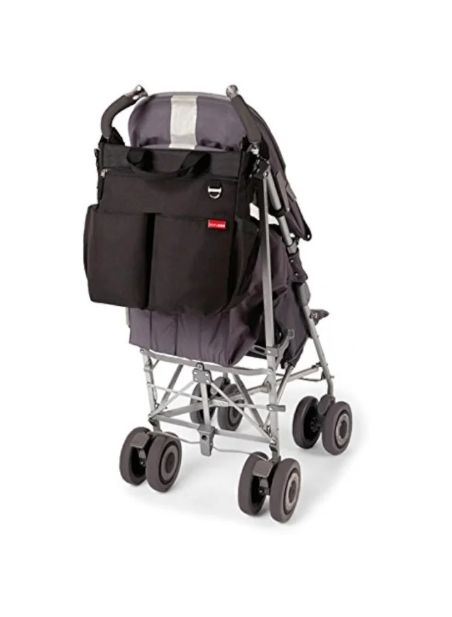 Skip Hop Pack Of 1 Duo Signature Diaper Bag 13X6X14 Inch - Black