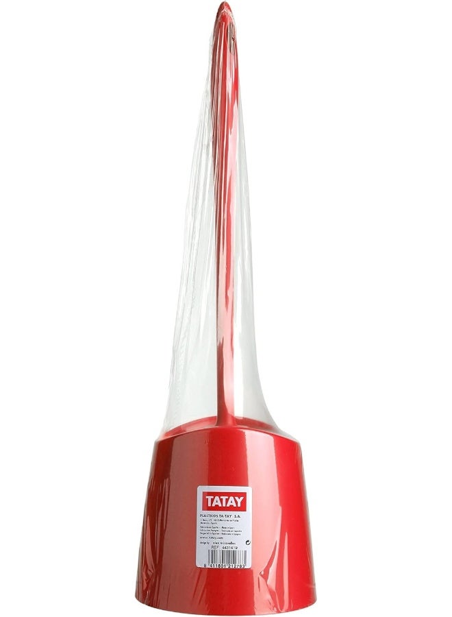 TATAY - WC Toilet Brush Red 34x8cm - Image 1