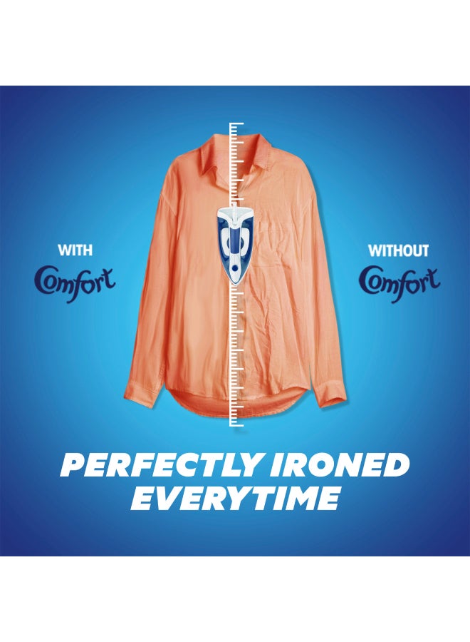 كمفورت منعم أقمشة لملابس فائقة النعومة يوفر عطراً برائحة ندى الربيع يدوم طويلاً أزرق 3.0لترات - Image 5