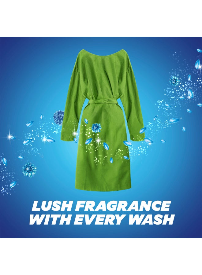 كمفورت منعم أقمشة لملابس فائقة النعومة يوفر عطراً برائحة ندى الربيع يدوم طويلاً أزرق 3.0لترات - Image 3