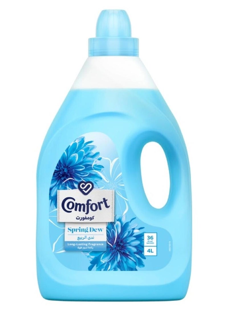 Comfort Spring Dew Fabric Softener, 4 Liter - Image 1