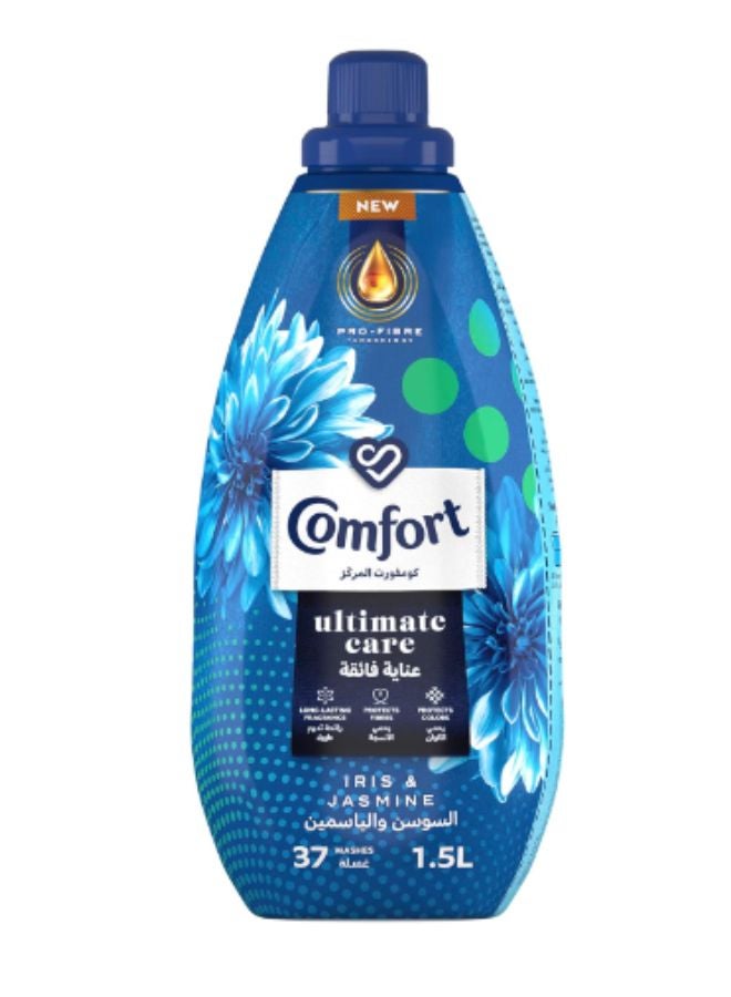 Ultimate Care Concentrated Fabric Softener, For long-lasting Fragrance, Iris And Jasmine, Complete Clothes Protection 1.5Liters - pnsku/N11375884A/45/_/1727091799/09c2725d-0069-46f6-b609-66485ce35eb4