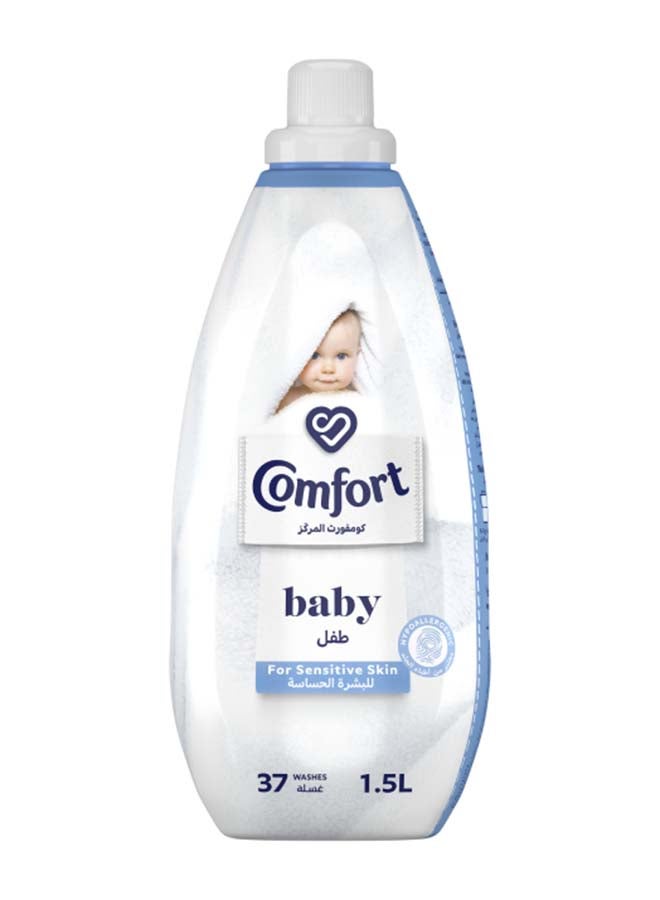 Comfort Baby Concentrated Fabric Softener Dermatologically Tested For Sensitive Skin 1.5Liters  - Image 1
