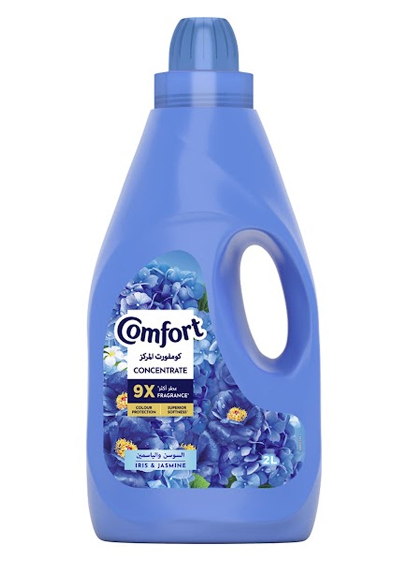 Concentrated Fabric Softener Iris And Jasmine For Long-Lasting Fragrance 2Liters