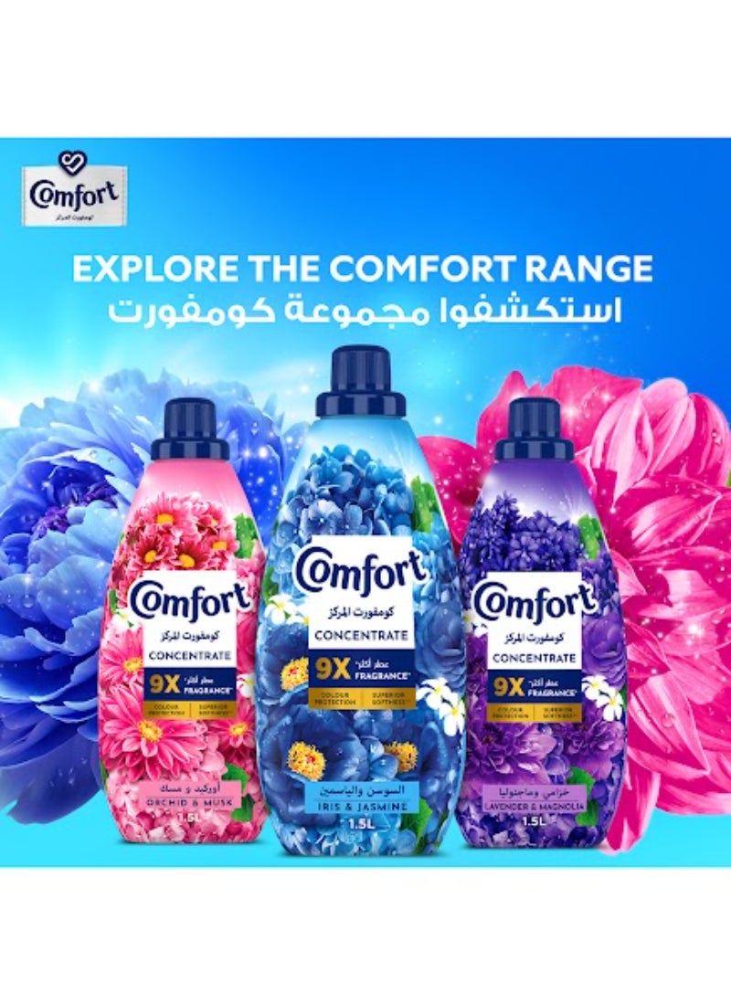 Concentrated Fabric Softener Iris And Jasmine For Long-Lasting Fragrance 2Liters