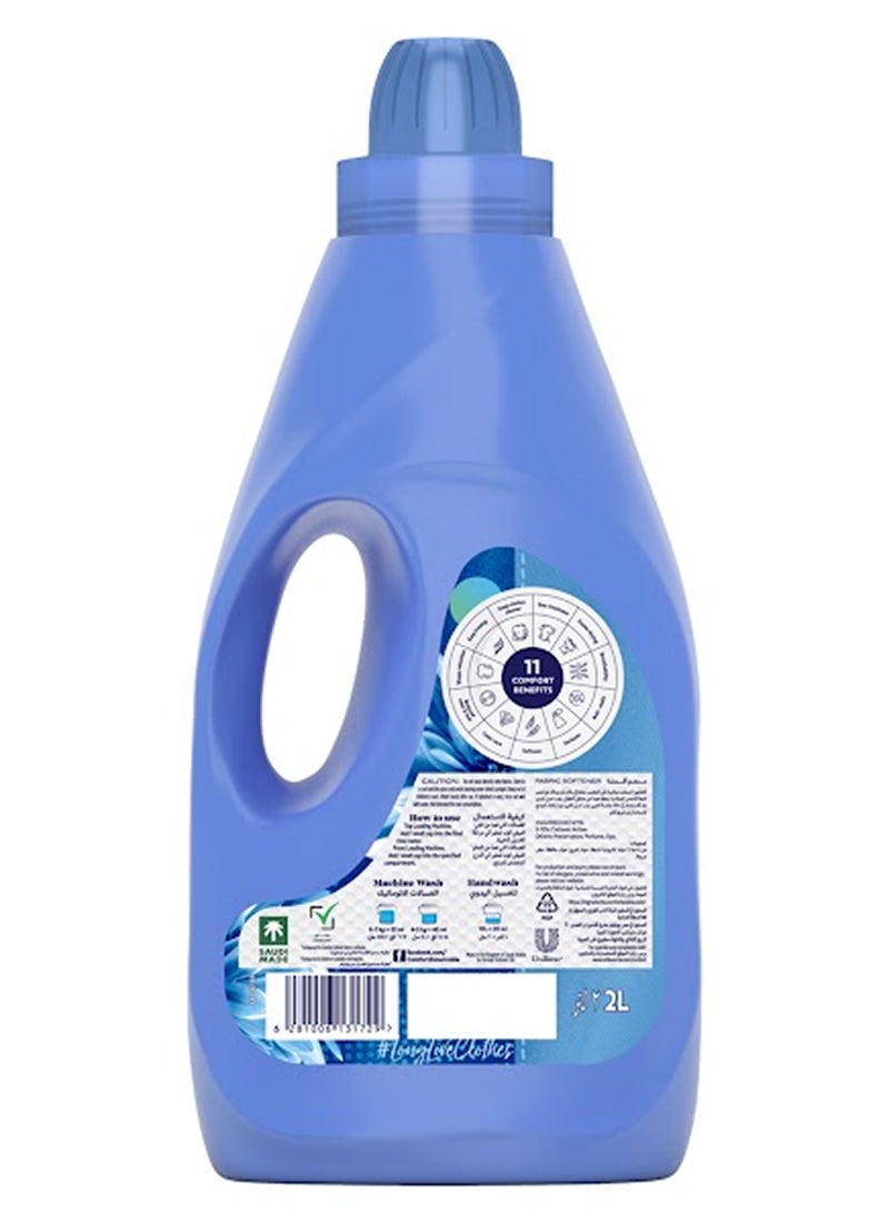 Concentrated Fabric Softener Iris And Jasmine For Long-Lasting Fragrance 2Liters