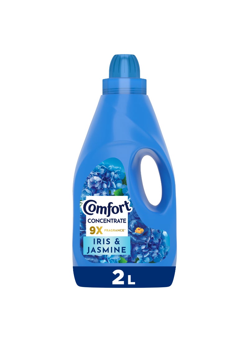 Comfort Concentrated Fabric Softener Iris And Jasmine For Long-Lasting Fragrance 2Liters - Image 1