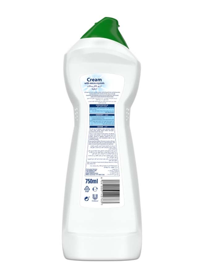 Jif Cream Cleaner Original Stain Remover With Micro Crystal Technology 750ml - Image 2