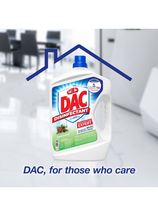 Dac - Disinfectant With Total Protection Kills 99.9% Of Germs Pine 1.5Liters - Image 1