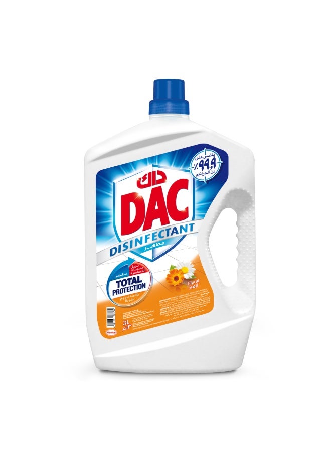 Dac - Floral Disinfectant, 3 Liter Floral - Image 1