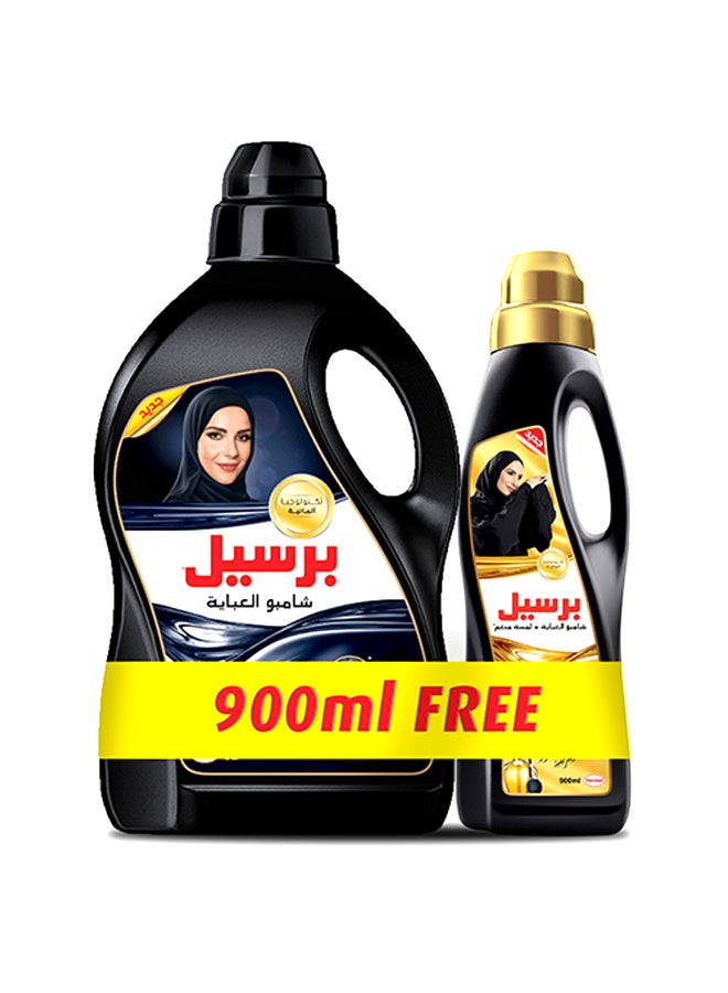 Persil Abaya Shampoo Liquid Detergent With A Unique 3D Formula For Black Colour Renewal Abaya Cleanliness And Long-Lasting Fragrance Classic With 2In1 Abaya Wash Shampoo French Perfume 3.9Liters