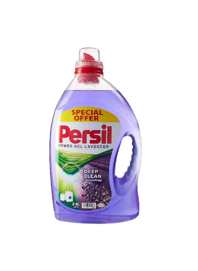 Persil Lavender Freshness Concentrated Power Gel Detergent, 2.9 Liter 2900ml