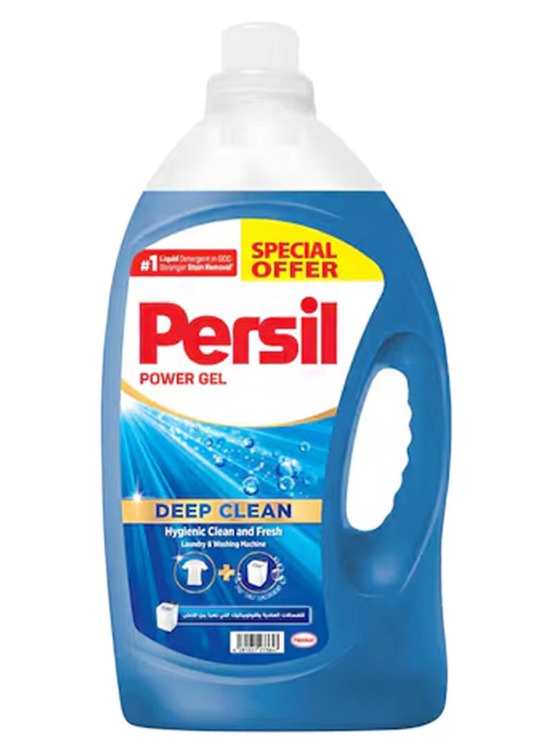 Persil Power Gel Liquid Laundry Detergent For Top Loading Washing Machines, 3L 3 Litre - Image 1