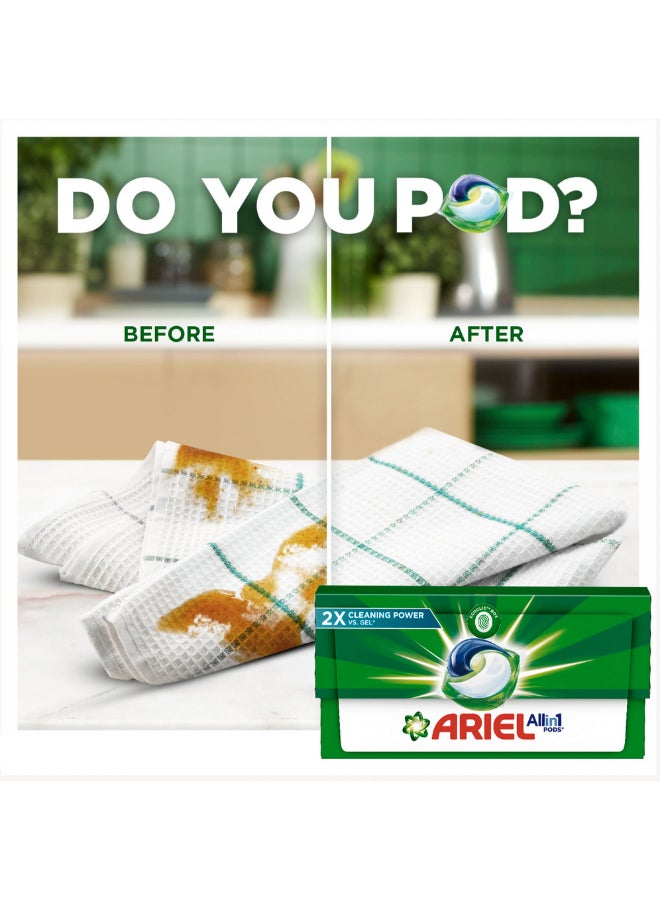 Ariel Original All-In-1 Pods, 15 Count Laundry Detergent Pods.
Cleans, Lifts Stains And Brightens 307.5grams  - Image 2